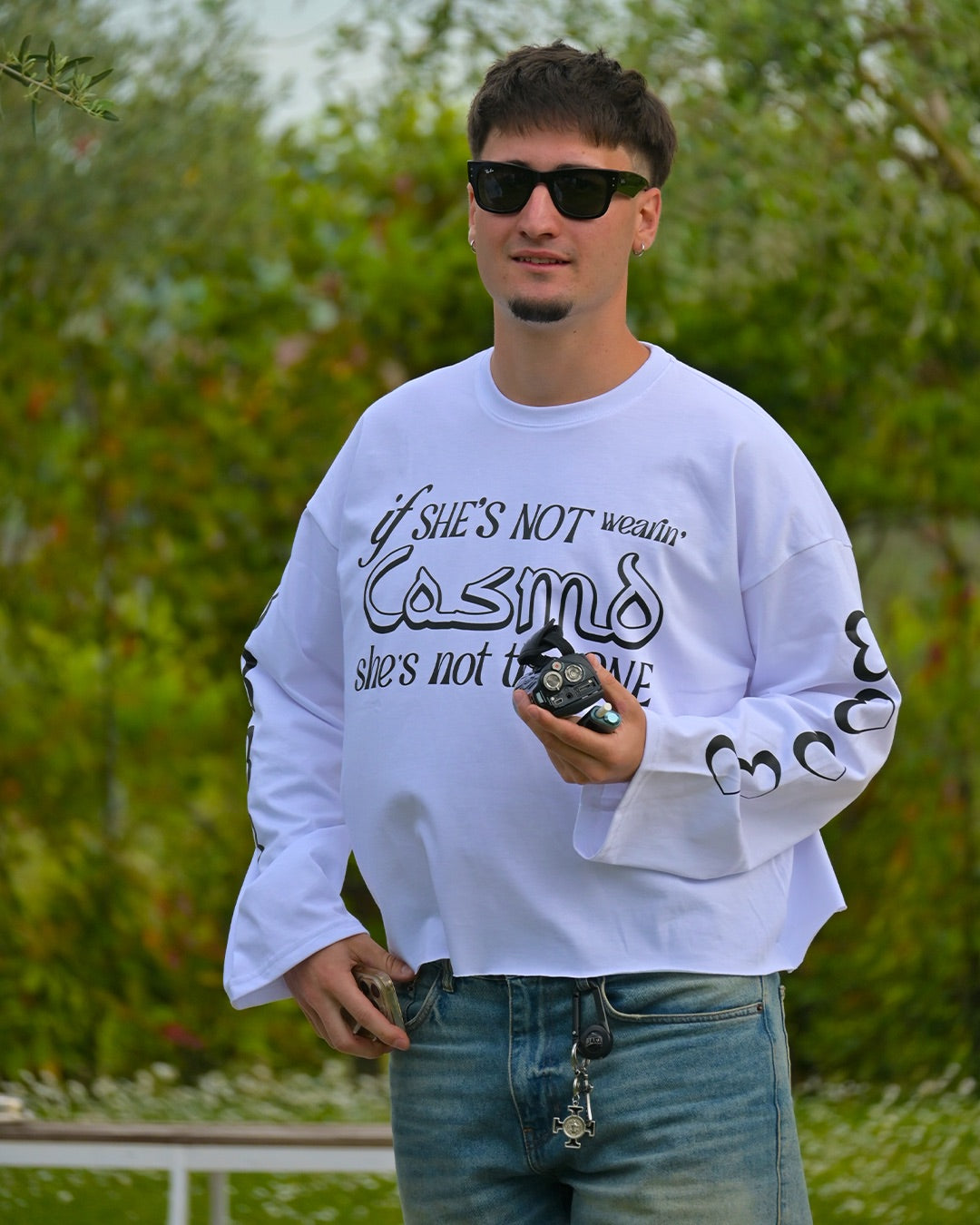 THE ONE WHITE LONGSLEEVE