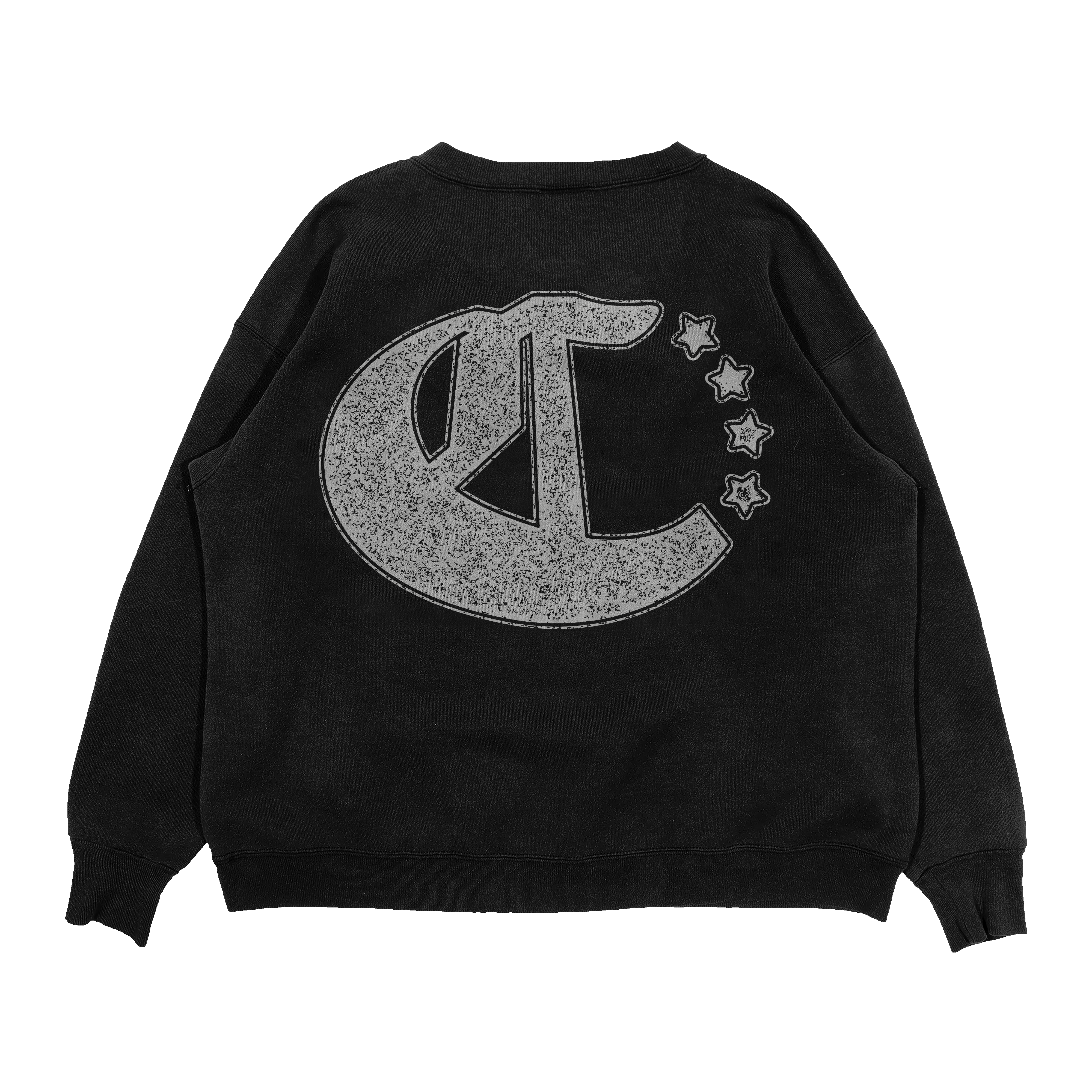 CLEAR VISION BLACK CREWNECK