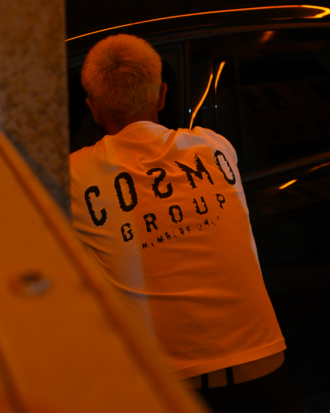 COSMO GROUP WHITE T-SHIRT