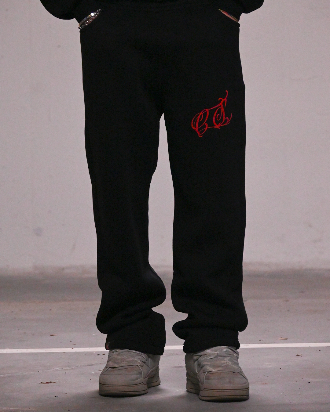 CSM BLACK TRACKPANTS